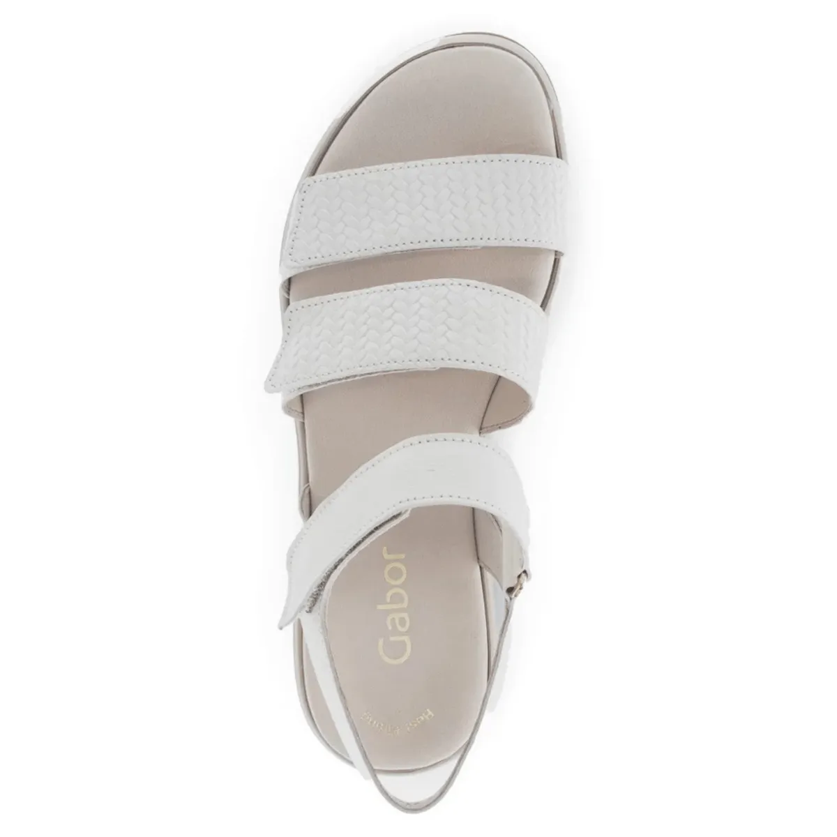 Gabor Women's 64.620.22 Ivory Nappa Leather Bespoke Made Special Occasion
