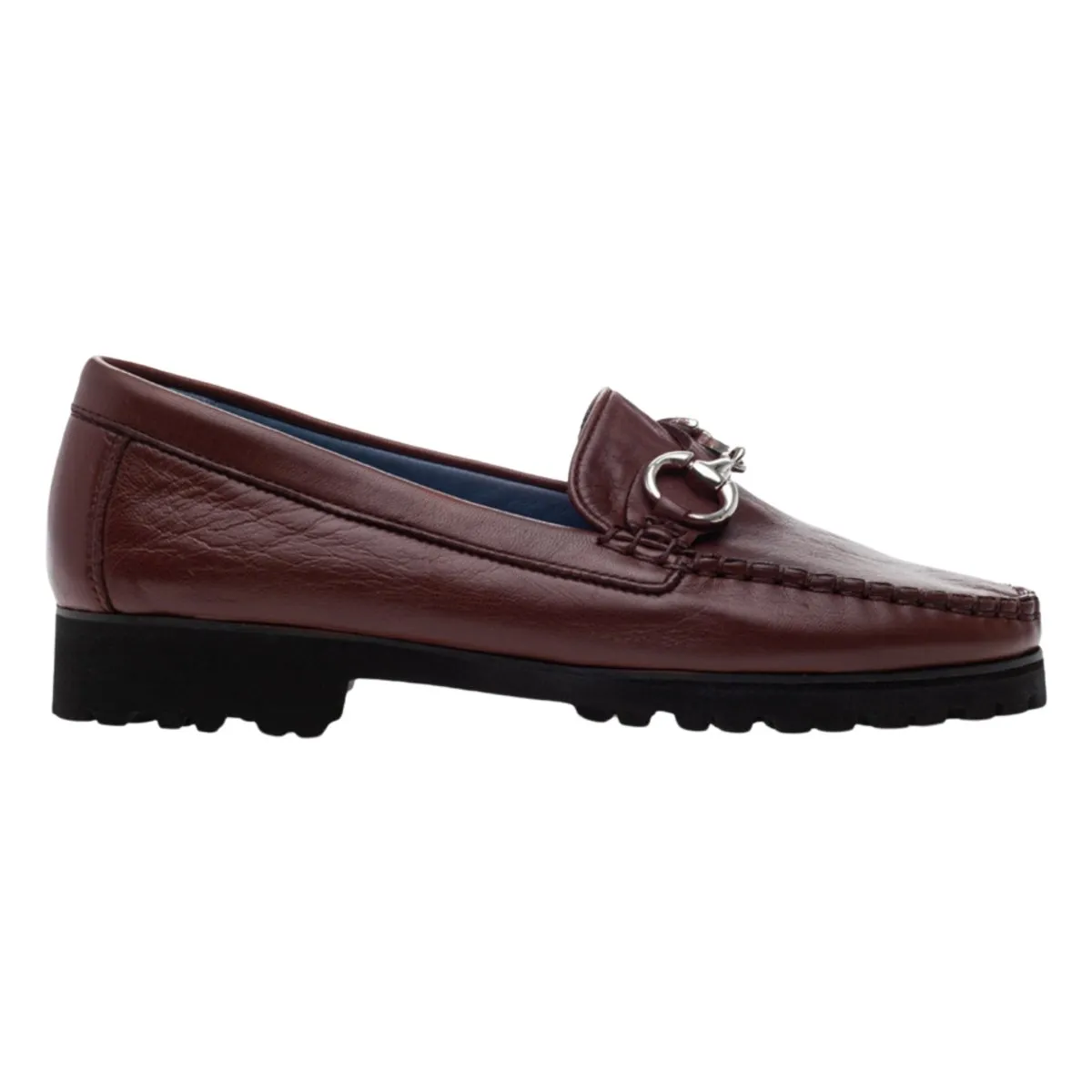 Robert Zur Women's Soho Luggage Leather Suede Grain