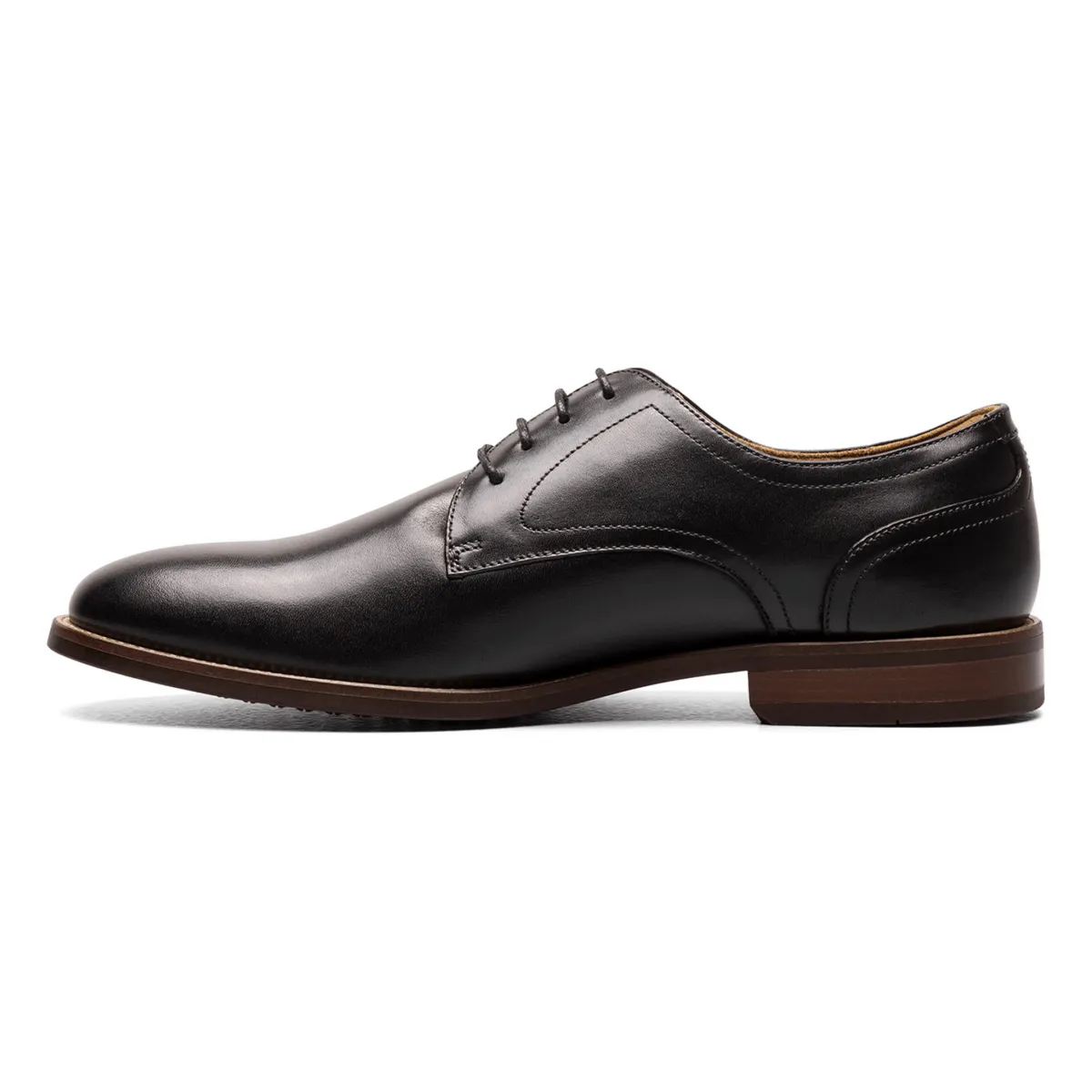 Line Shade Florsheim Men's Rucci Plain Toe Oxford Black Leather