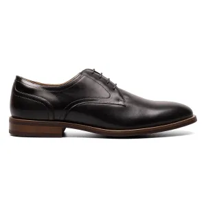 Florsheim Men's Rucci Plain Toe Oxford Black Leather Premium Leather