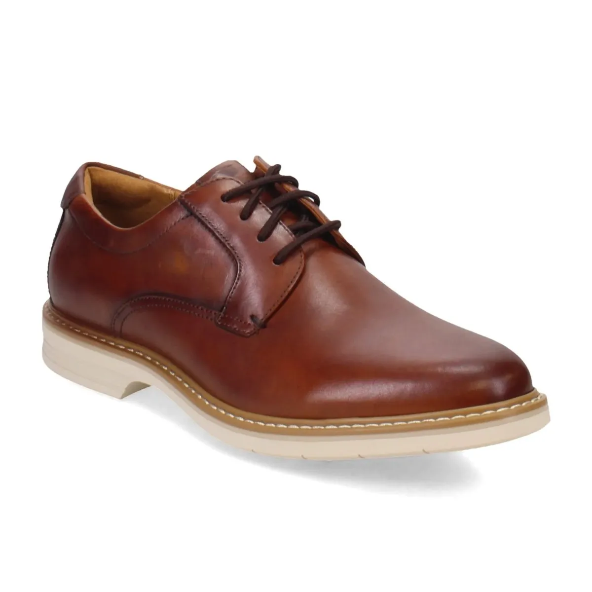Polo Event Photo Ready Florsheim Men's Norwalk Plain Toe Oxford Cognac