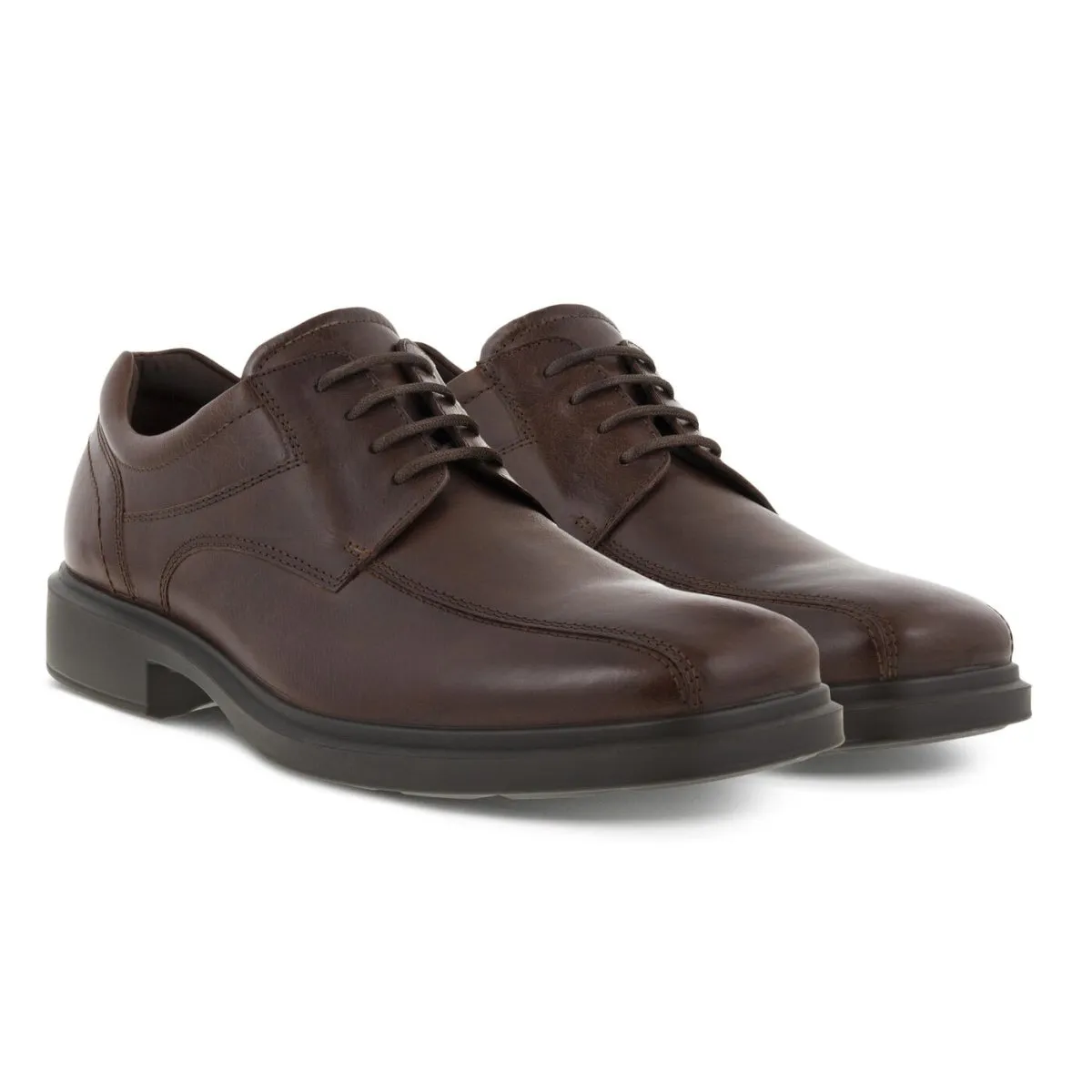 ECCO Men's Helsinki Bike Oxford 2.0 Brown Anti Grip
