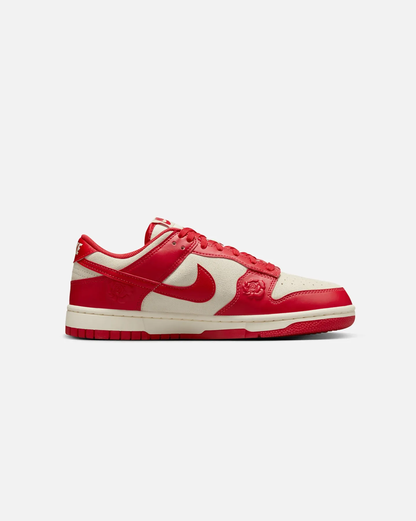Nike Women's Dunk Low White/Red Sporty