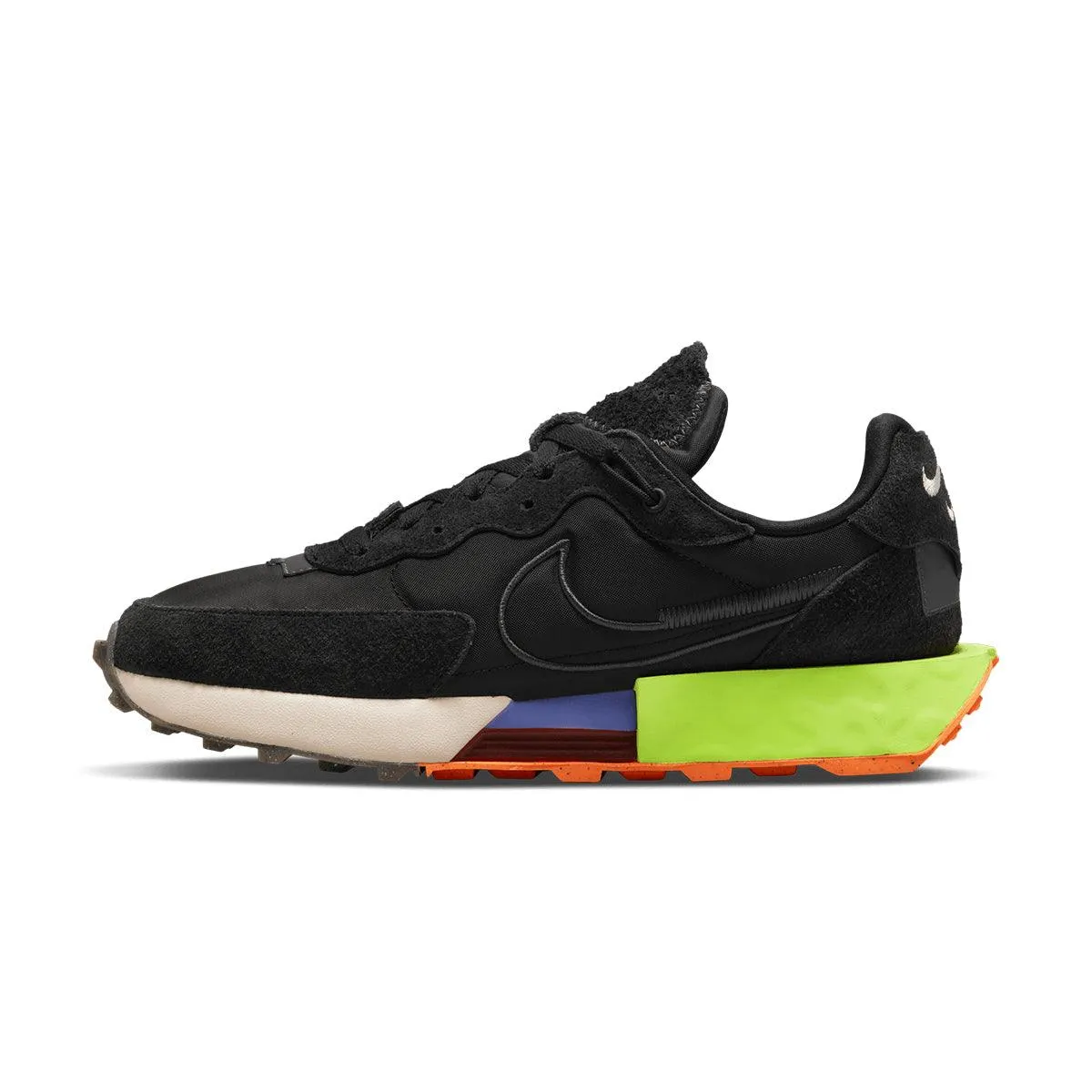 Wmns Air Waffle Fontanka 'Black Volt' Supportive touch