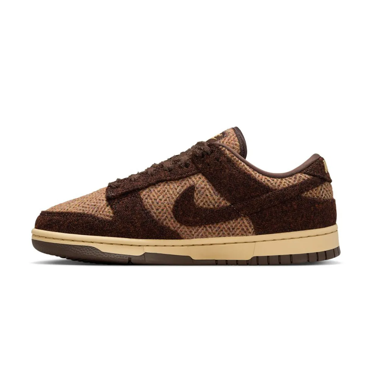   Harris Tweed Wmns Dunk Low 'Sesame Violet Mist' Matte Edge
