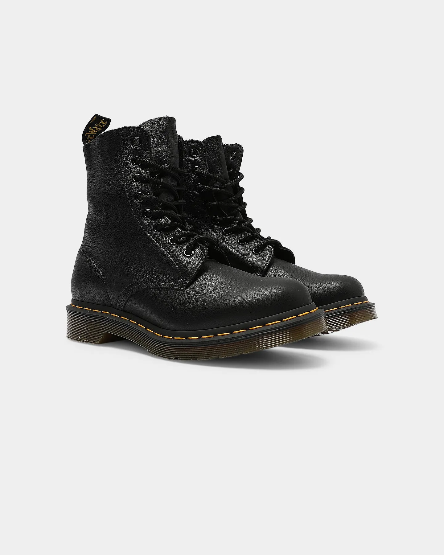 Dr. Martens Women's 1460 Pascal Virginia Black Virginia forest walk Velvet Soft