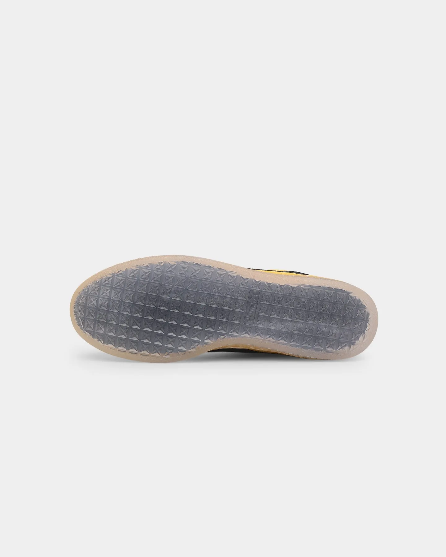 Puma Suede Translucent Shoes Spectra Yellow-Translucent Firm Edge