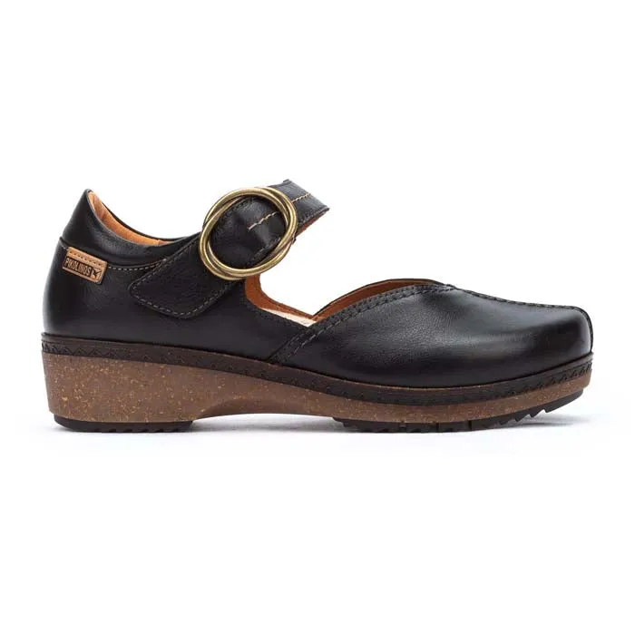 Womens Pikolinos Granada Mary Jane in Black Antistatic Smart Style