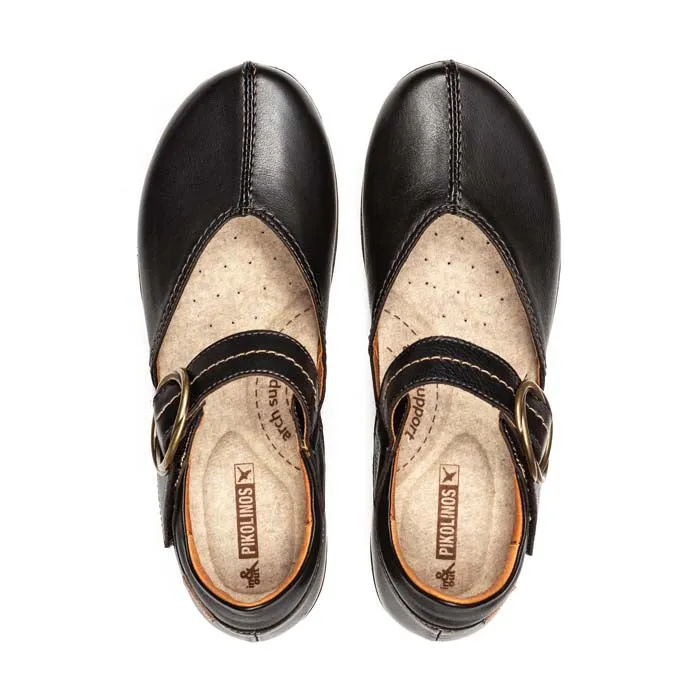 Derby Style Multi Purpose Womens Pikolinos Granada Mary Jane in Black