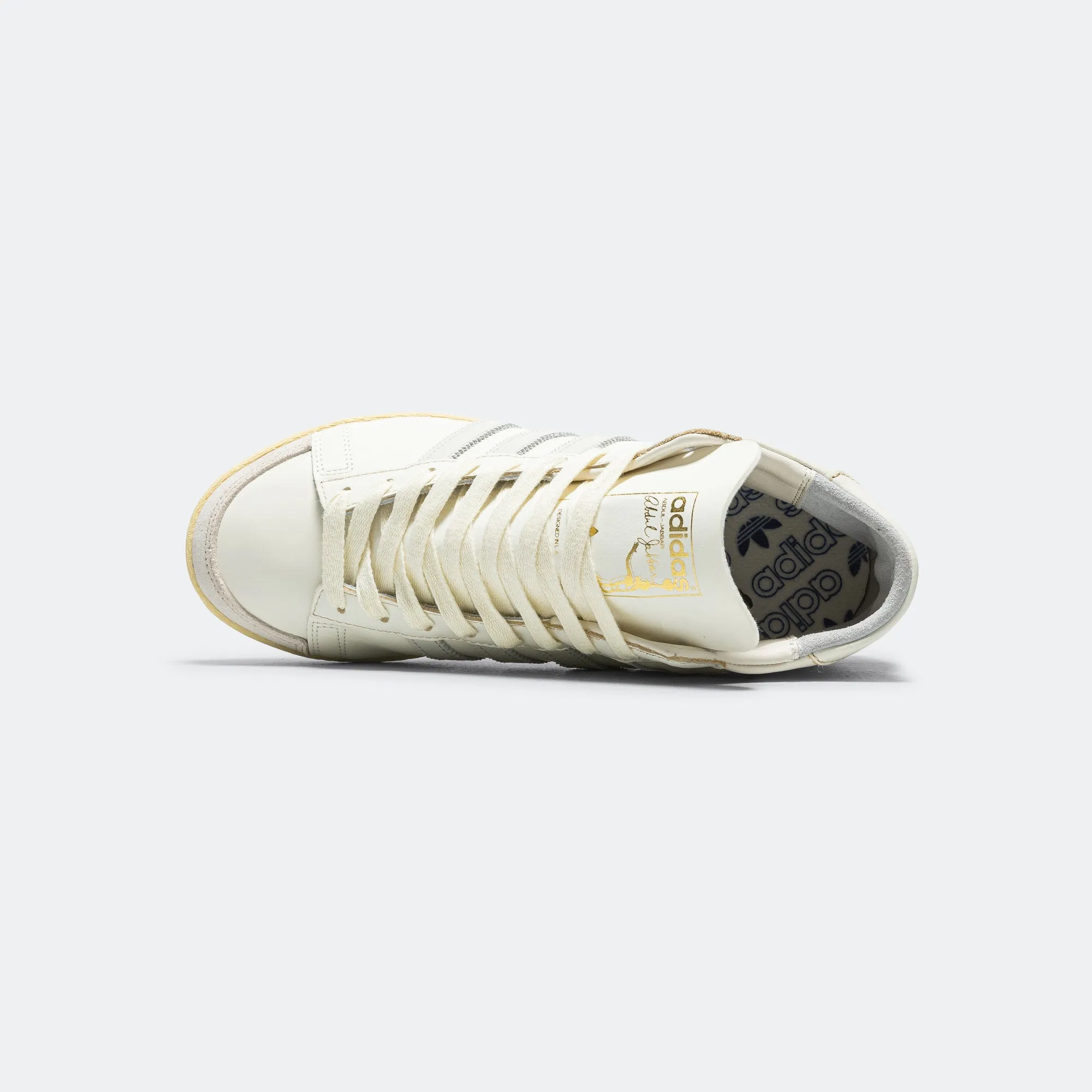 Stretchable Fabric Softer Touch Jabbar Hi - Off White/Orbit Grey-Crew White