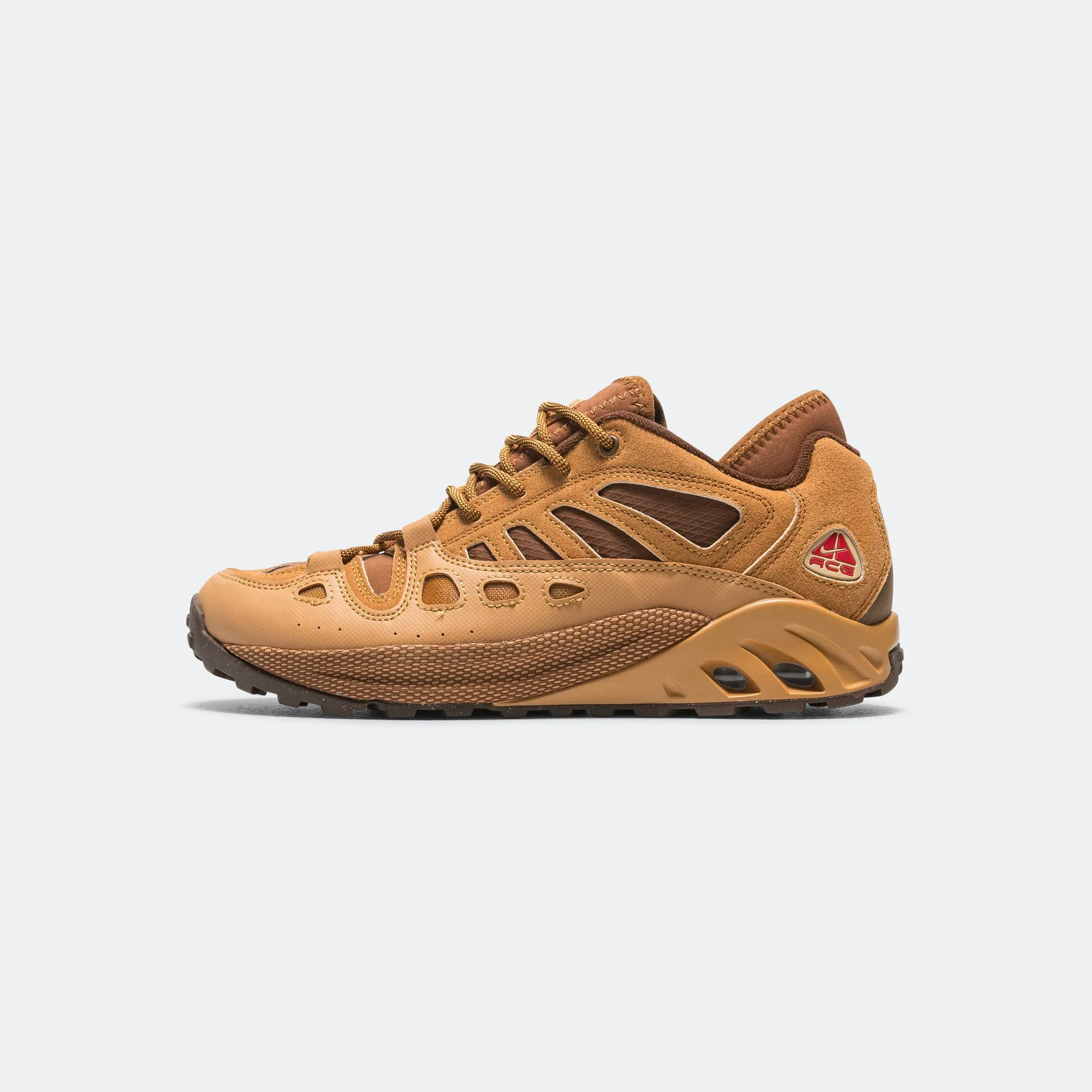 Air Exploraid - Flax/Gym Red-Cacao Wow Bounce Technology Weight Free