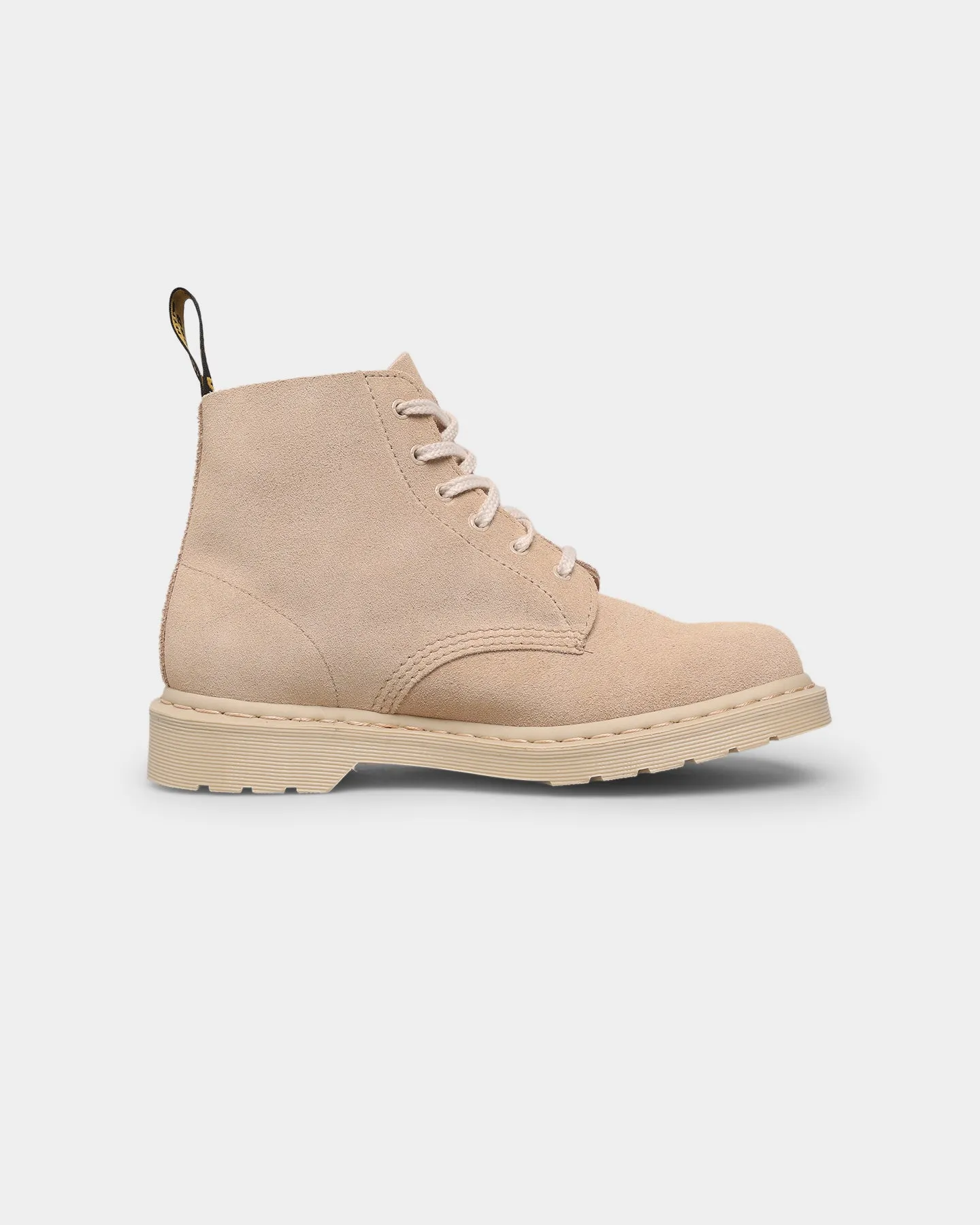 Slim Form Dr. Martens 101 Mono 6 Eye Boot Sand E.H.Suede