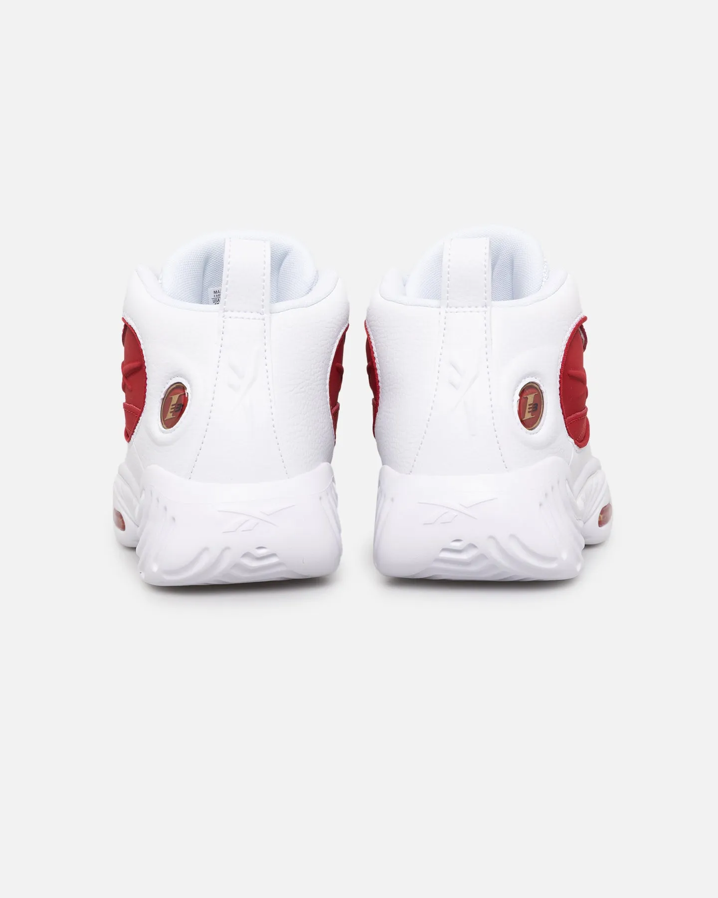 Reebok Answer III "Flash Red" Footwear White/Flash Red/White Field Walk