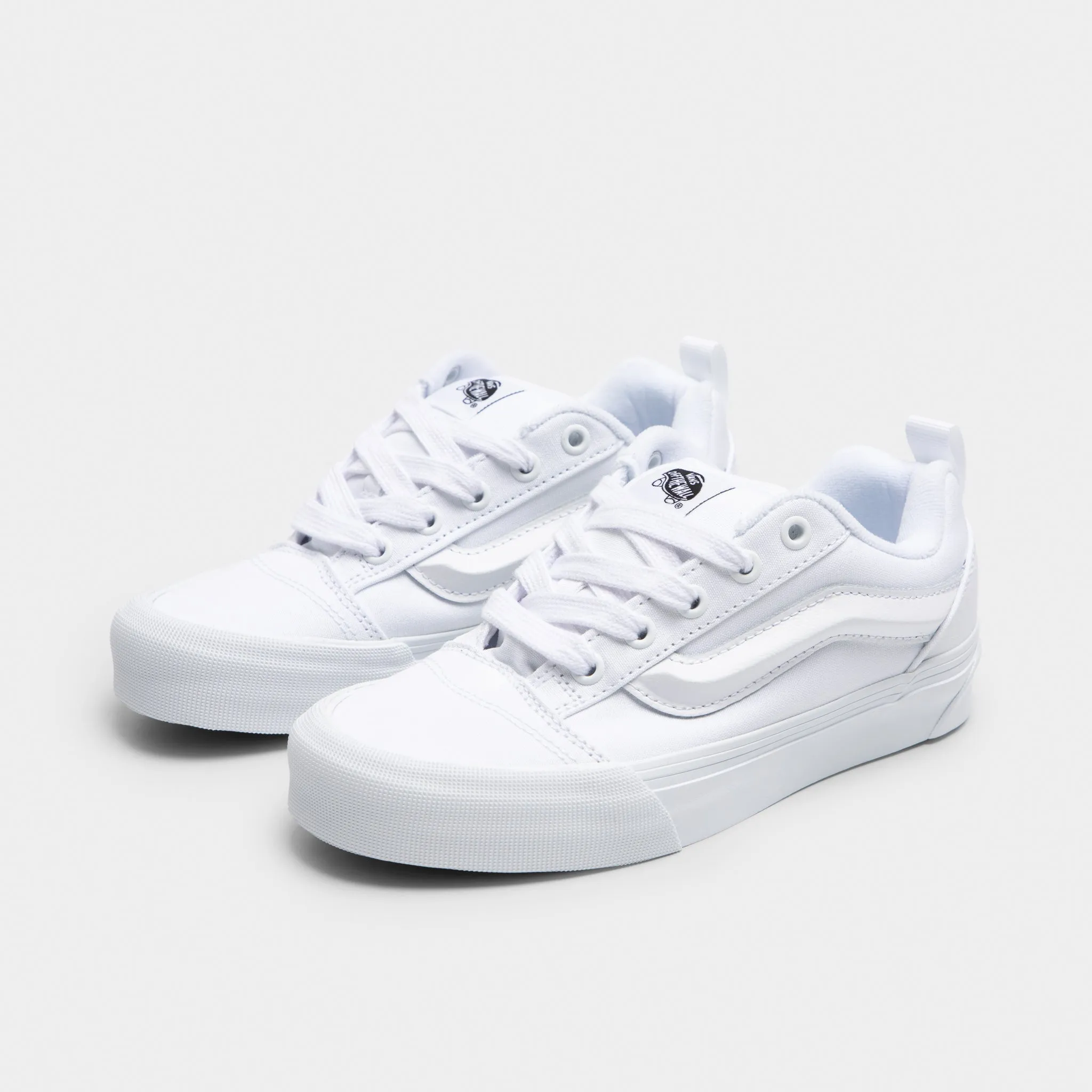 Work Base Hot Mood Vans Juniors' Knu Skool White / White