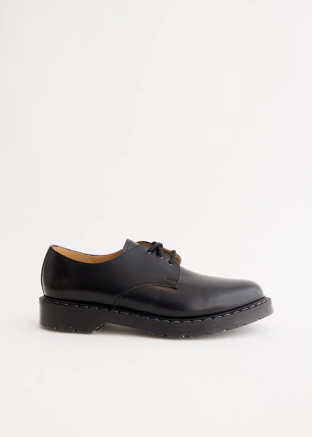 Hi-Shine 3 Eye Gibson Shoes Soft Sole Embossed design