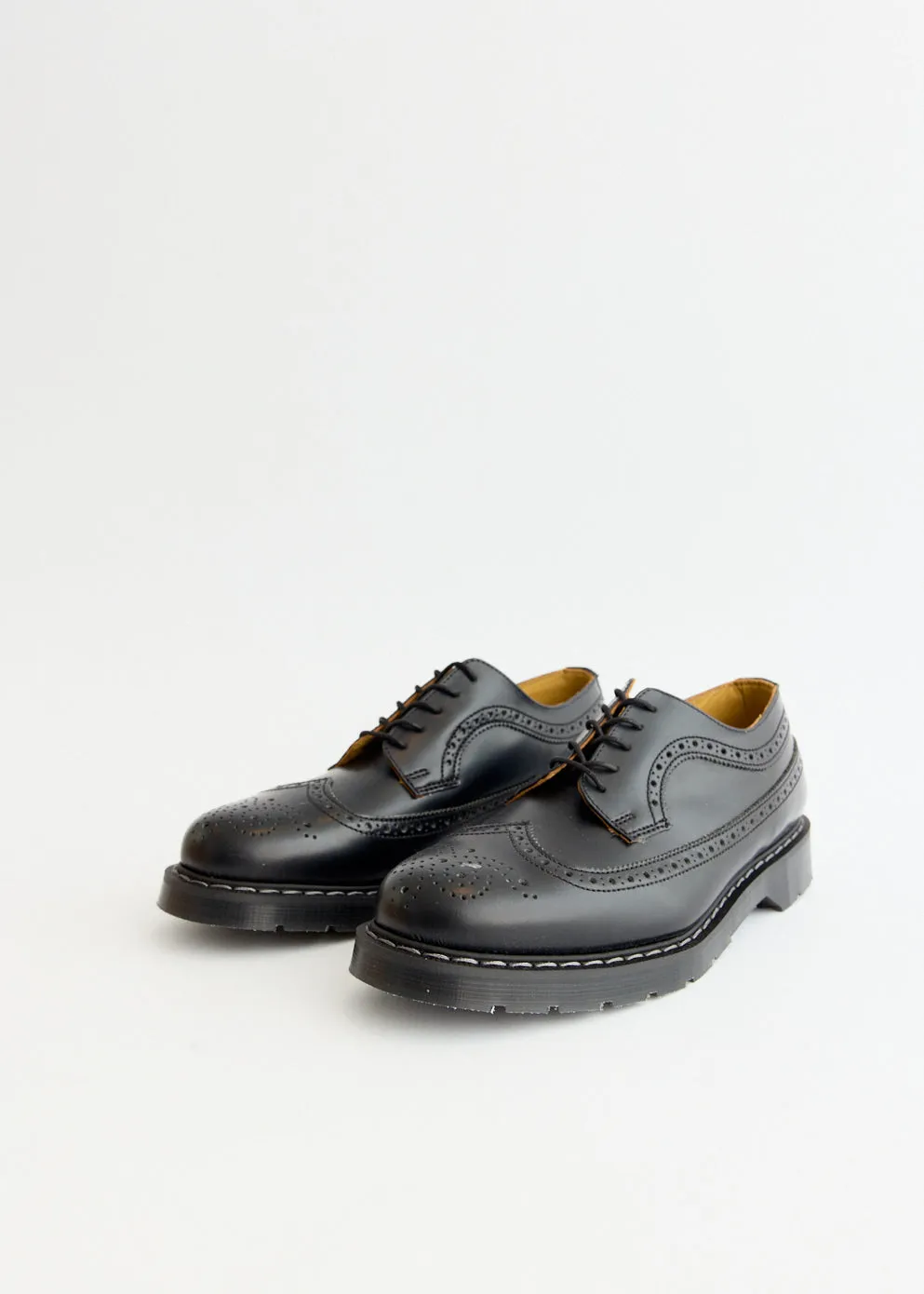 Hi-Shine American Brogue Shoes Signature Craft Reinforced Sides