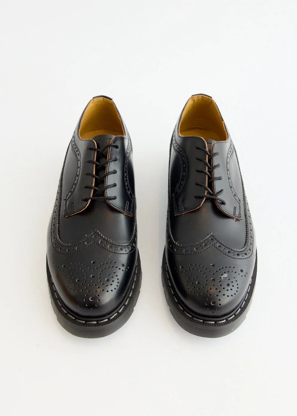 Elevated Comfort Commute Hi-Shine American Brogue Shoes