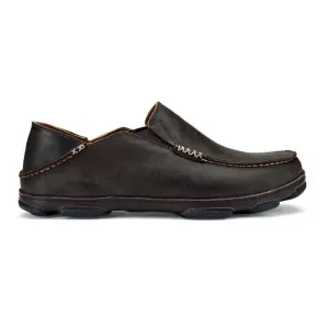 Mens Olukai Moloa in Wood/Java Comfort Grip