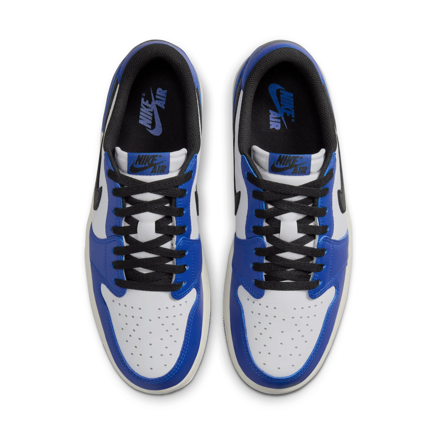 Air Jordan 1 Retro Low OG 'Game Royal' evening run