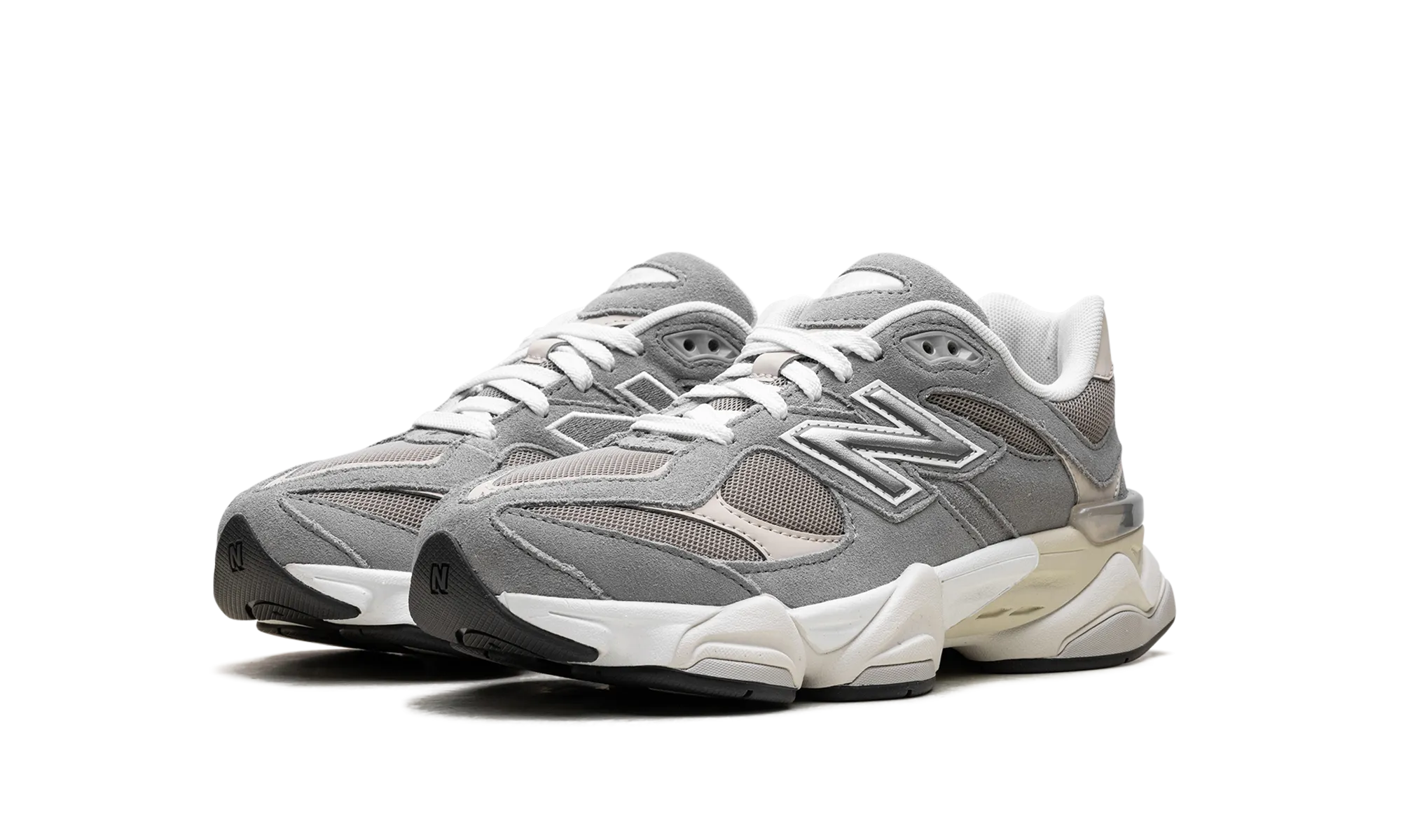 9060 GS "Grey Brown" formal - looking running shoes spandex shoes
