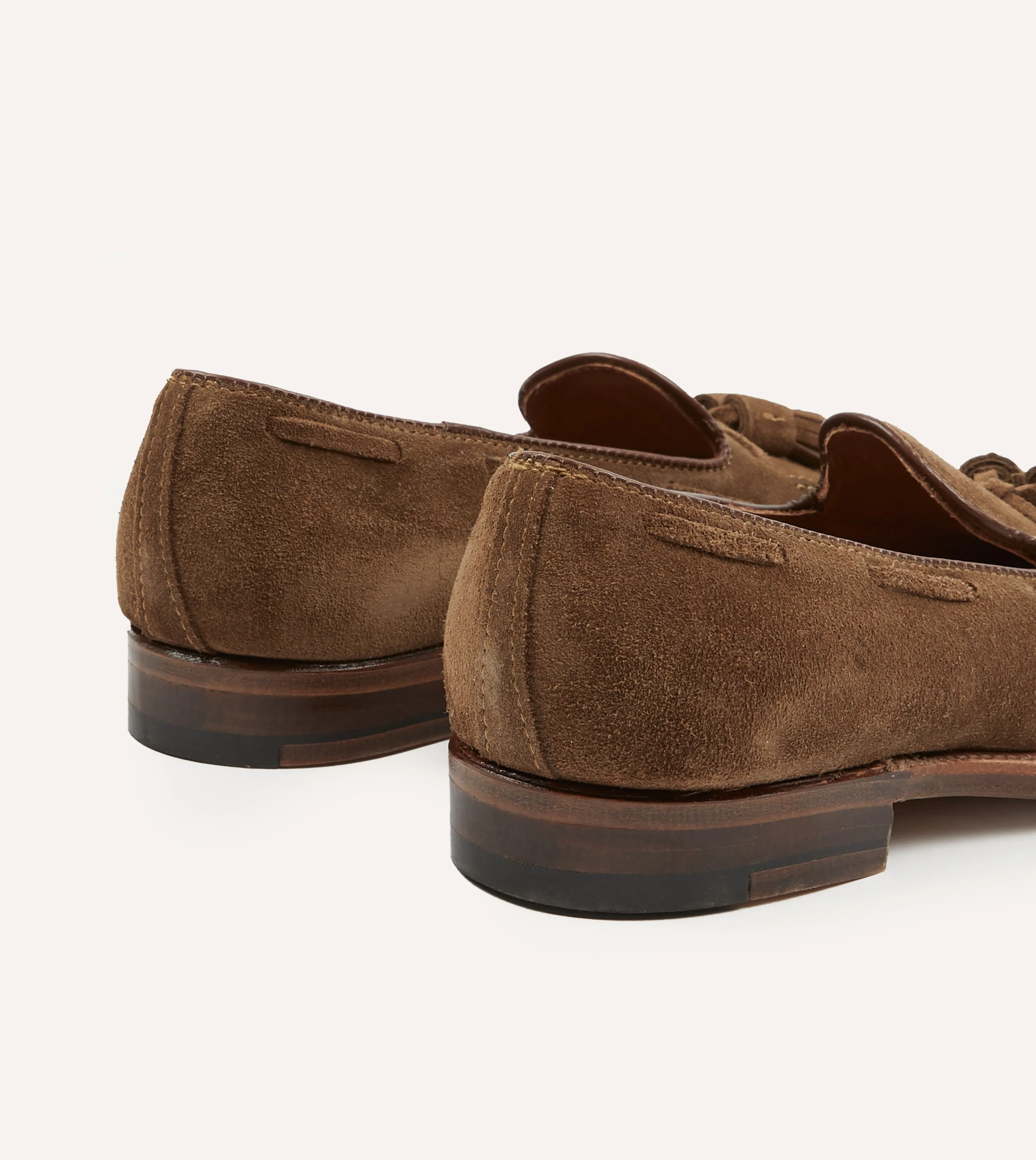 Alden Snuff Suede Tassel Loafer Easy Pair Modern Style
