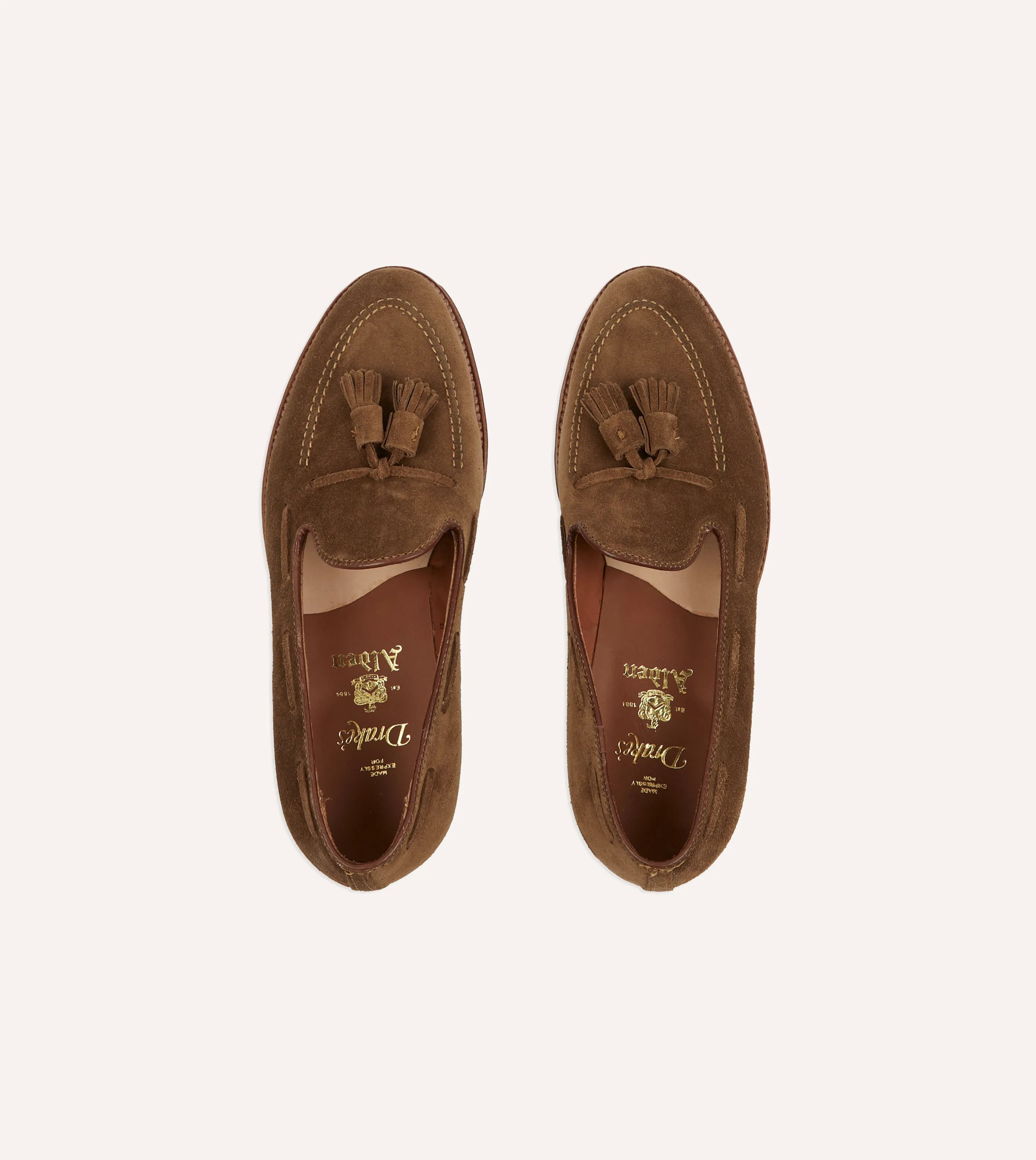Summer Air Alden Snuff Suede Tassel Loafer
