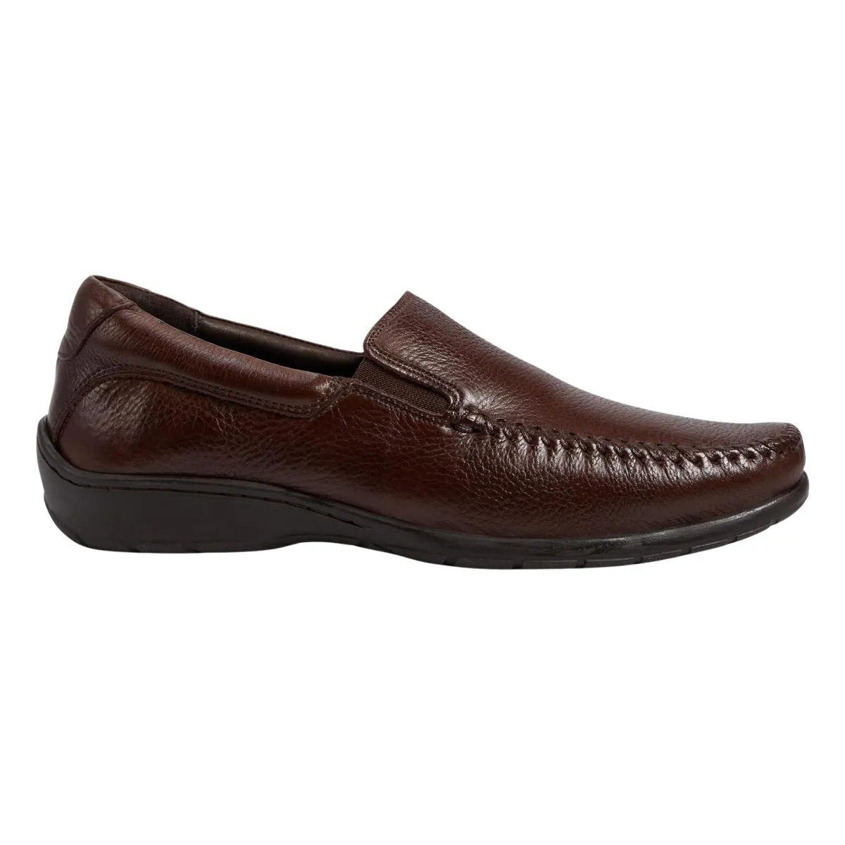 Johnston & Murphy Men's Crawfoord Venitian Mahogany Leather Strong Look Red Carpet