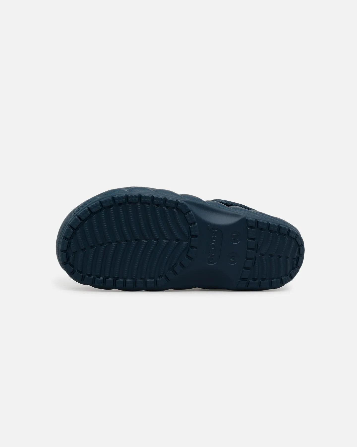 Crocs Classic Lined Over Puff Clog Midnight Blue Narrow Fit