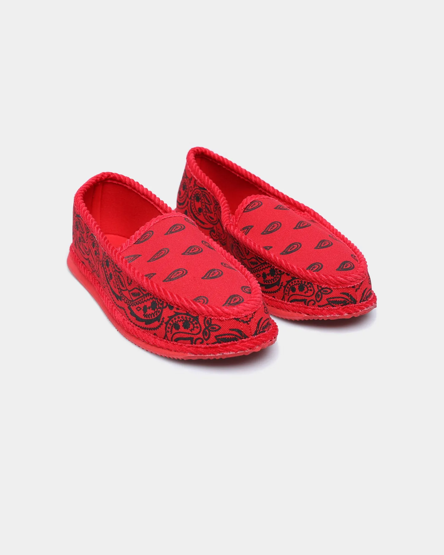 River Cross Goat Crew Bandana Slipper Red/Black