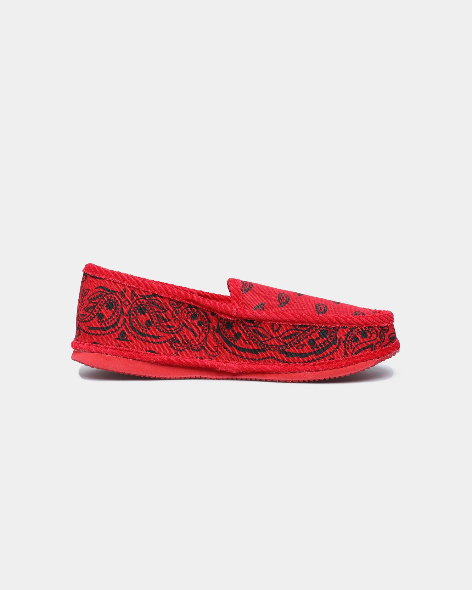 Goat Crew Bandana Slipper Red/Black Love Glow Smart Fit