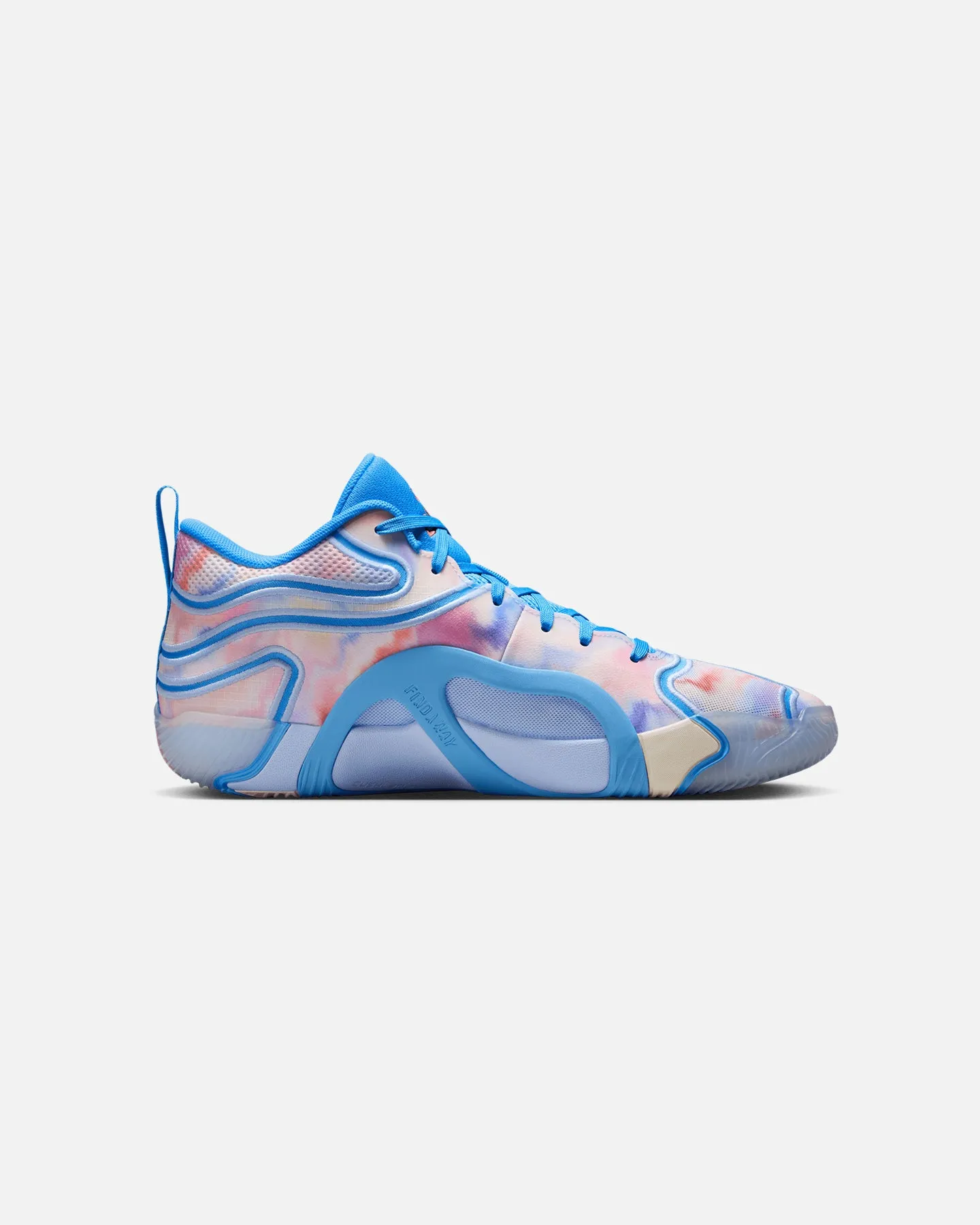 Jordan Tatum 3 "Tie Dye" University Blue senior care Gold Tone