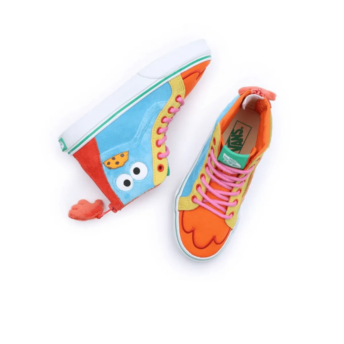   Sesame Street Kid's SK8-Hi Zip 'Multi' Future Walk Brave Walk