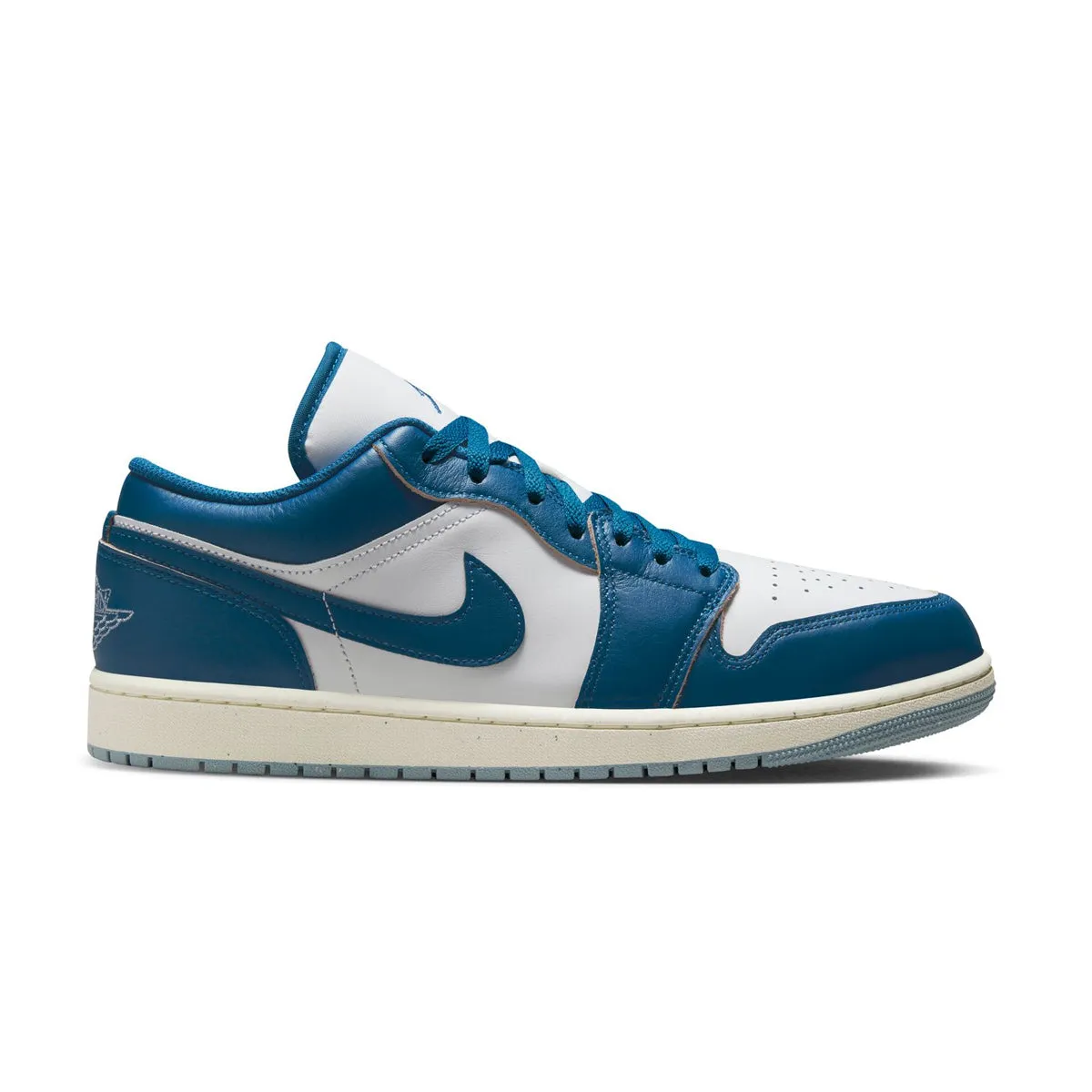 Wide Base Spring Bloom Air Jordan 1 Low 'Industrial Blue'