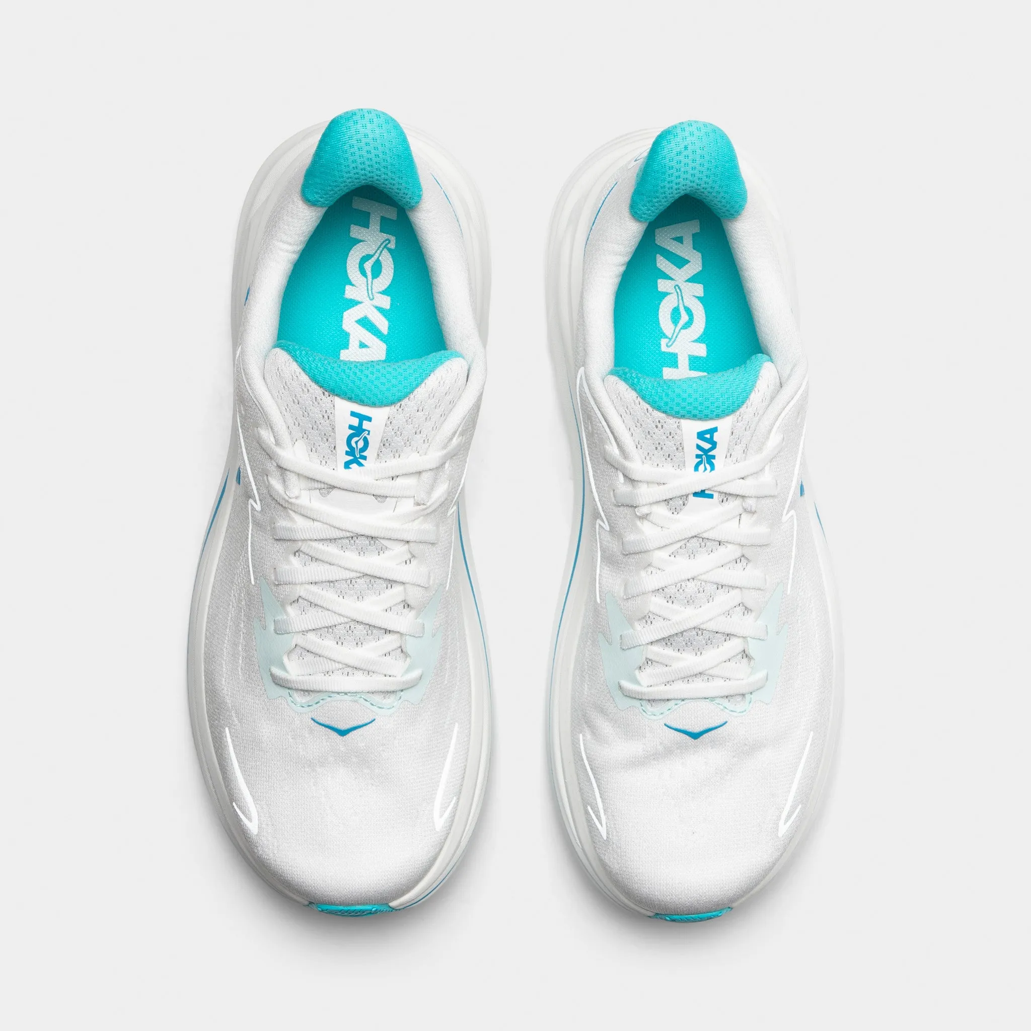 Hoka Clifton 10 White / Silver Queen Touch Summer Heat