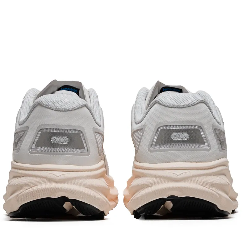 Vegan Leather Construction Energy   Returning Hoka Clifton One9 - Frost/Cosmic Grey