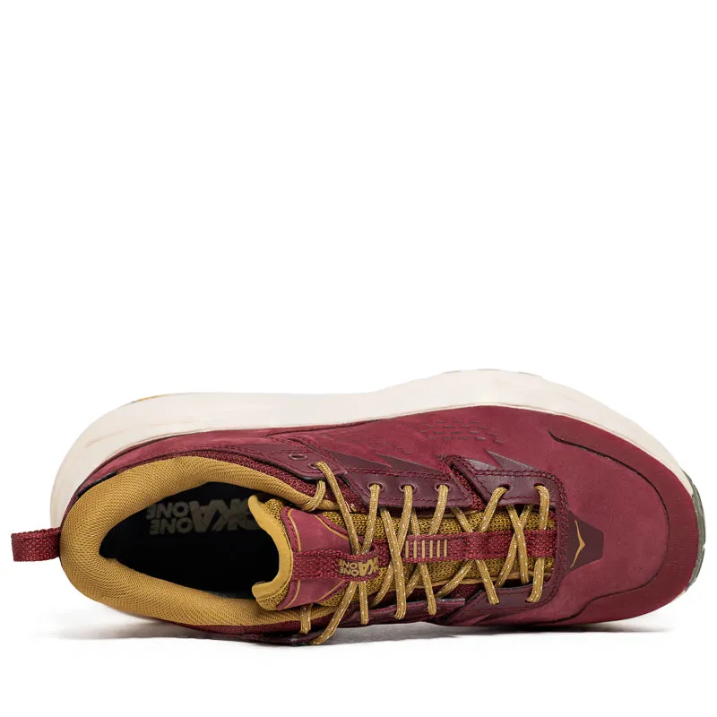 Enhanced Grip Pattern Hoka Kaha Low GORE-TEX TP - Varsity Burgundy/Alabaster