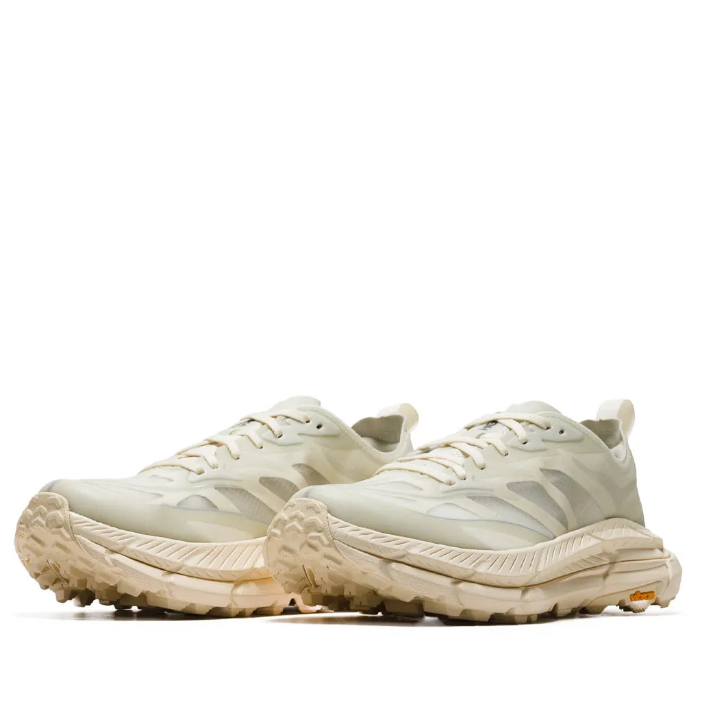 Glam fit Outdoor Flex Hoka Mafate Speed 4 Lite - Truffle Salt/Vintage Yellow