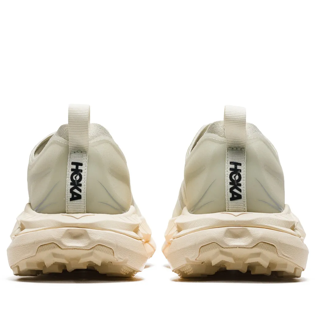 Performance Ready Lightweight Feel Hoka Mafate Speed 4 Lite - Truffle Salt/Vintage Yellow