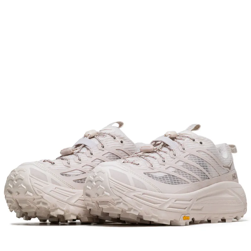 Hoka Mafate Three2 Grid - Rose Cream/Stucco Cycling Seam Free Upper