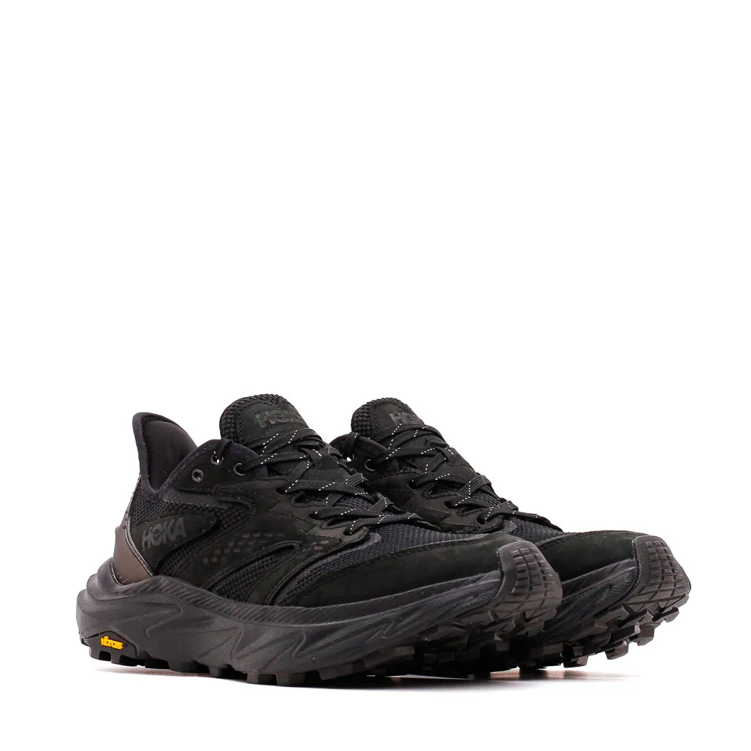 NarrowToeBox Hoka One One Men Anacapa 2 Freedom Black 1155192-BBLC