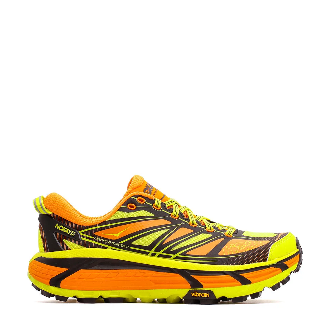 Comfortable Hoka One One Men Mafate Speed 2 Electric Tangerine 1126851-ERN