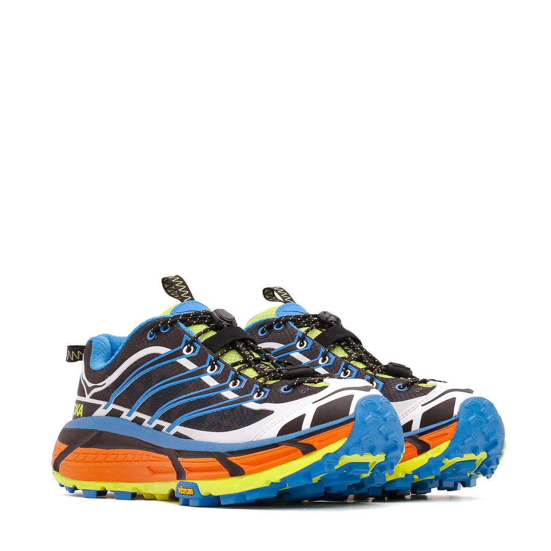 Hoka One One Men Mafate Three2 Black Diva Blue 1141572-BDVB Vibrant