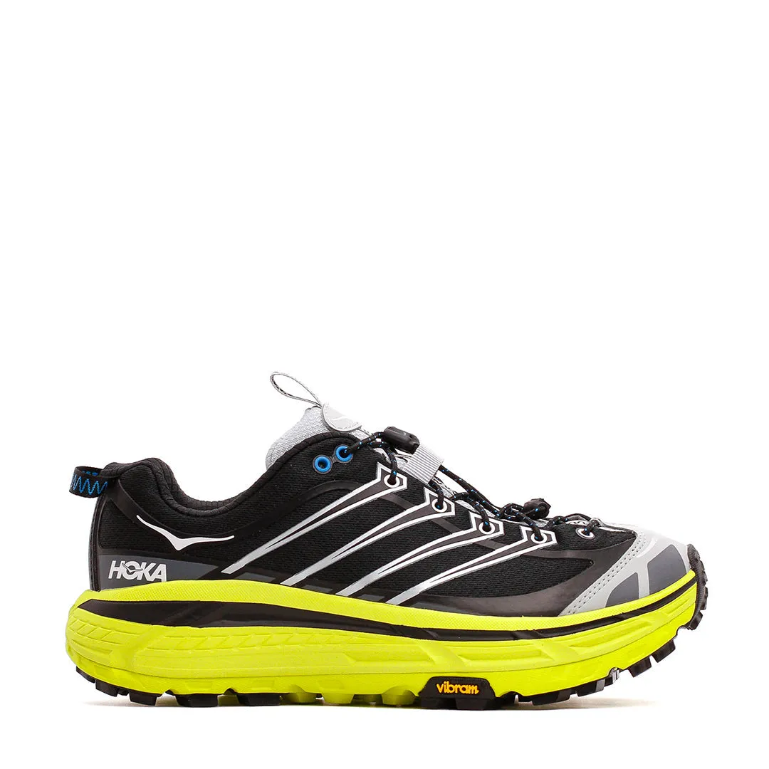 quick - drying Hoka One One Men Mafate Three2 Black Hoka Citrus 1141572-BHK