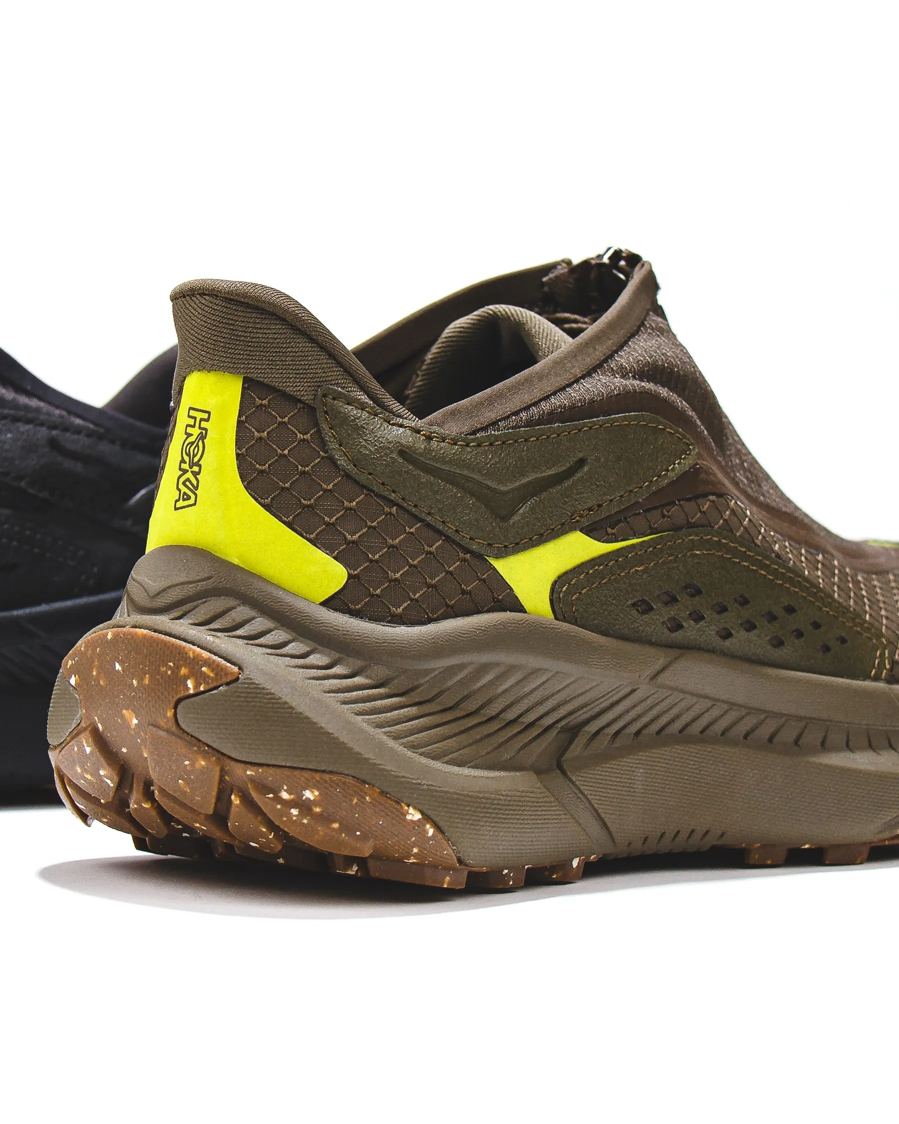 Hoka One One Men Project Transport Deep Umber 1162850-DTQ Shock Guard indoor - only shoes