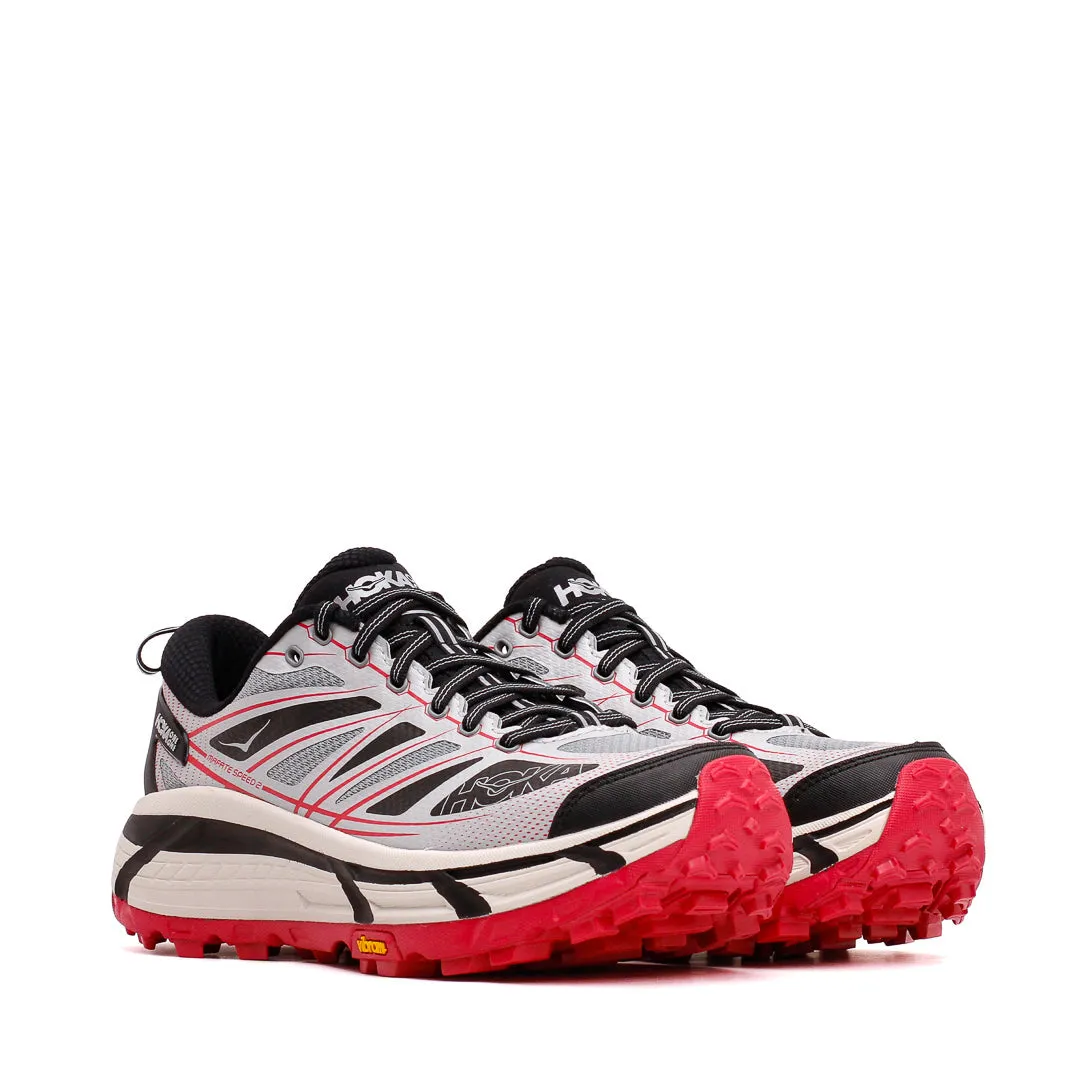 waterproof Smart Features Hoka One One Unisex Mafate Speed 2 Galactic Grey Ruby Red 1126851-GTCG