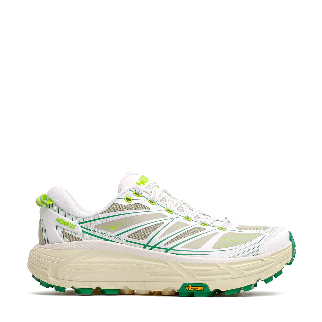 off - the - shelf shoes Hoka One One Unisex Mafate Speed 2 White Fresh Cut Grass 1126851-WTFR