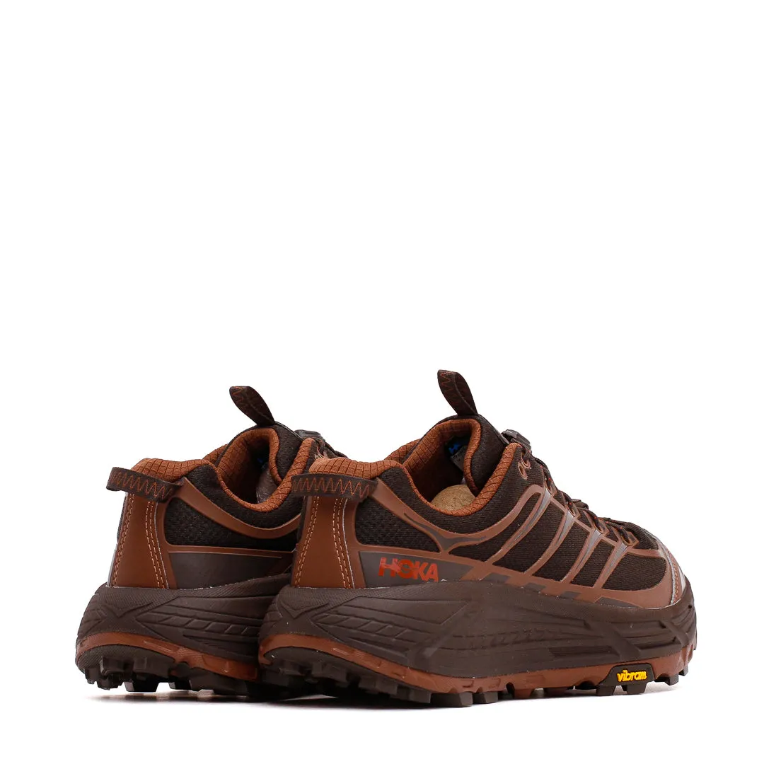 snug shoes mesh running option Hoka One One Unisex Mafate Three2 Cast Iron Mineral Brown 1141572-CTRN
