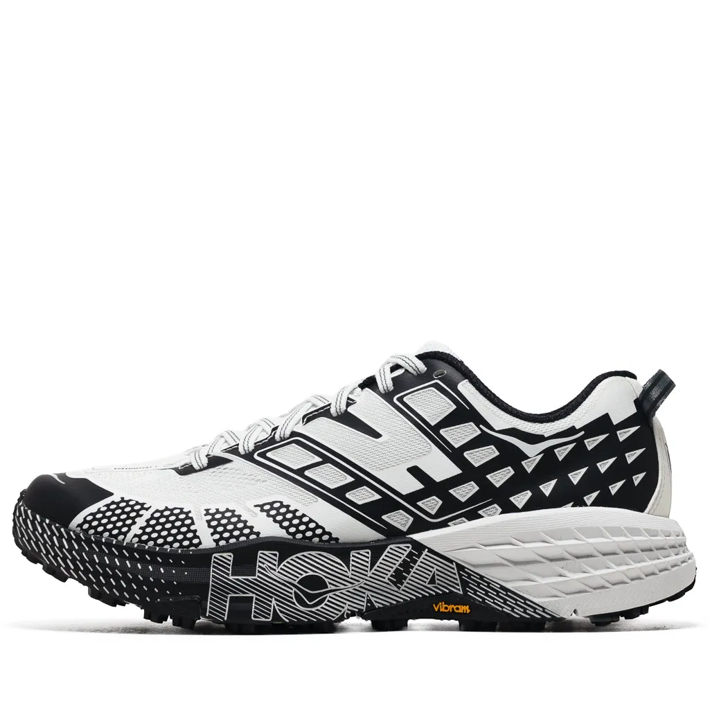 Hoka Speedgoat 2 - Black/Frost TPU plate