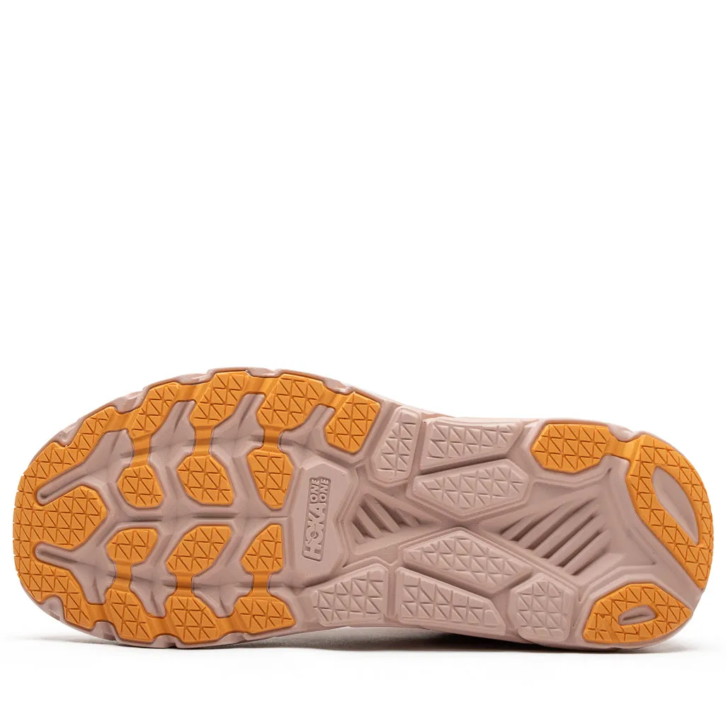 Hoka U Clifton LS - Earthenware/Peach Whip Speed Movement