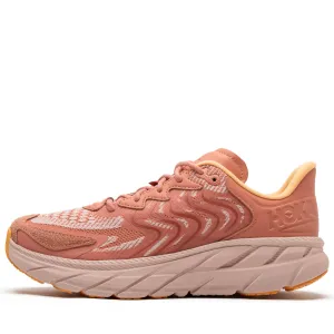 Recycled Rubber Style Comfort Hoka U Clifton LS - Earthenware/Peach Whip